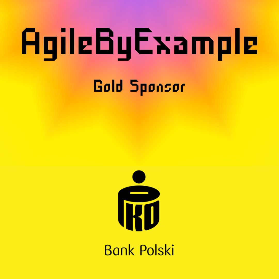 agilebyexample's tweet image. PKO Bank Polski has been supporting AgileByExample for several years—thank you!
This year, PKO Bank Polski is our Gold Sponsor and will be available for you to meet the PKO BP Scrum team and IT leaders
More about PKO: pkobp.pl