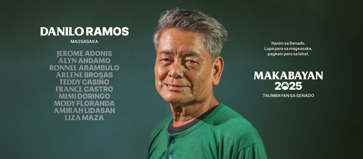 natoreyes's tweet photo. Kwento sa mga larawan:
Nang nag photoshoot ang Makabayan, hiniling namin kay Jes na sana lumitaw sa mga larawan ang mga pinagdaanan at karanasan ng bawat kandidato. Okay na makita yung wrinkles, puting buhok at iba pa. Kung ano itsura ng karaniwang tao, ganun din sila. https://t.co/t6E90WHS8t