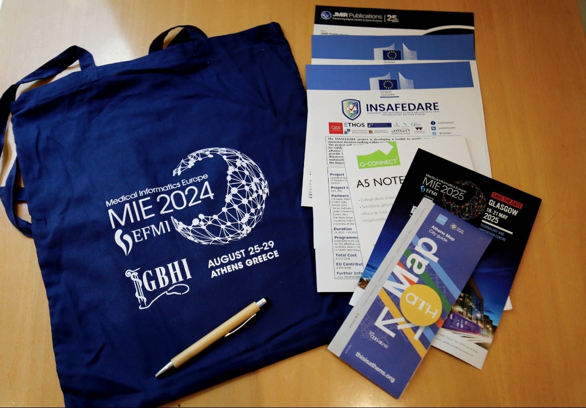 insafedare's tweet photo. #INSAFESARE Project was presented at the #EFMI #MIE2024 Conference in Athens as the project was highlighted during the event. Also, every participant had the opportunity to learn about the Project through an informative brochure included in the conference bag
#HealthcareSafety https://t.co/oXsI1Q8ayq