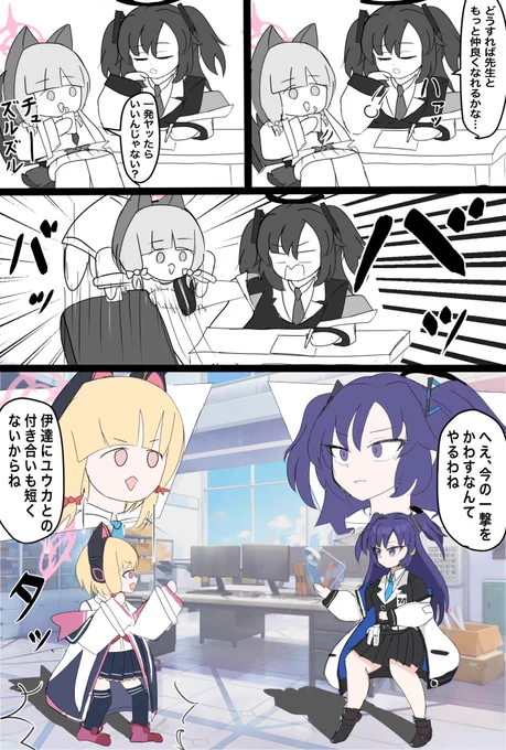 レディィィィィィィファイト!!
#ブルーアーカイブ 
#ブルアカ 