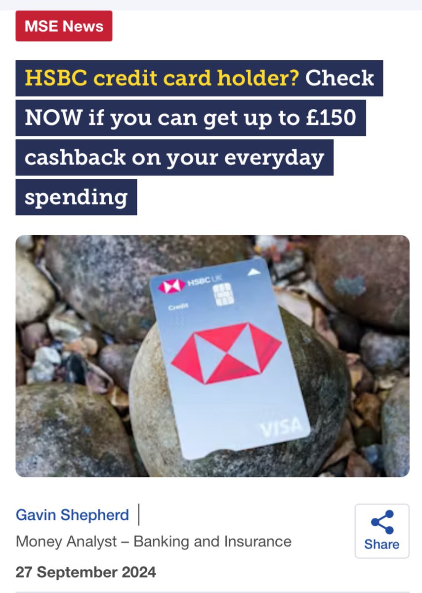 RGON1970's tweet photo. @HSBC_UK Morning! How do I know if I qualify for this offer, please? Thanks. https://t.co/vzXhtr84RW