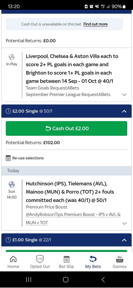 2e435e6bd90342d's tweet photo. @AndyRobsonTips On it!! https://t.co/OpqX9WvwQz