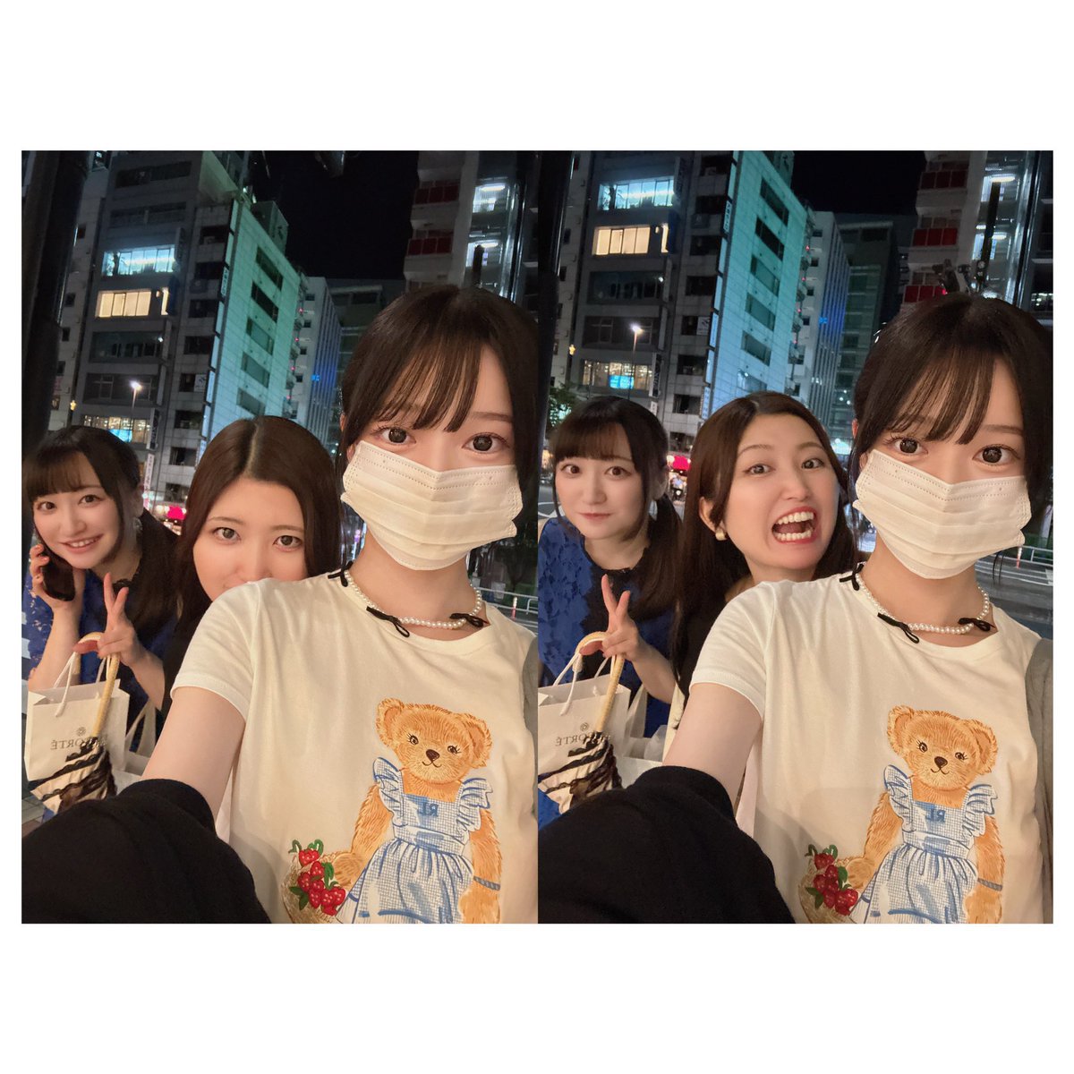 この間3人でmbtiの話をしたんだけど、
さっき診断したらこの時と違うのになってた🐰
私の最新のmbtiはなんでしょう〜？

よかったら皆さんのも教えてください🪐⟡.·