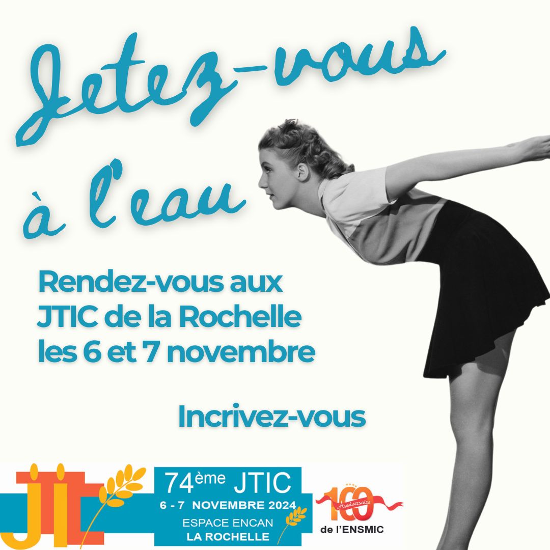 📅 𝐉𝐓𝐈𝐂 :𝟲 &amp; 𝟳 𝗻𝗼𝘃𝗲𝗺𝗯𝗿𝗲 𝟮𝟬𝟮𝟰 𝗔 𝗟𝗔 𝗥𝗢𝗖𝗛𝗘𝗟𝗟𝗘
👉 Vous êtes une société
👉 Vous n'êtes pas encore adhérent de l'AEMIC
👉 Vous comptez venir aux 𝐉𝐓𝐈𝐂... 
𝐈𝐧𝐬𝐜𝐫𝐢𝐯𝐞𝐳-𝐯𝐨𝐮𝐬 !
contact:clarisse@aemic.com