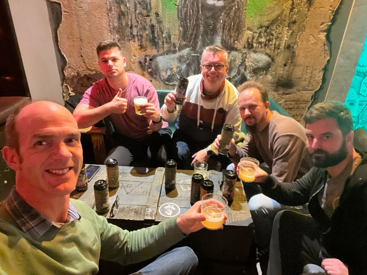 Last night at #mm24pl pre-pre-party in Koniec Świata bar.