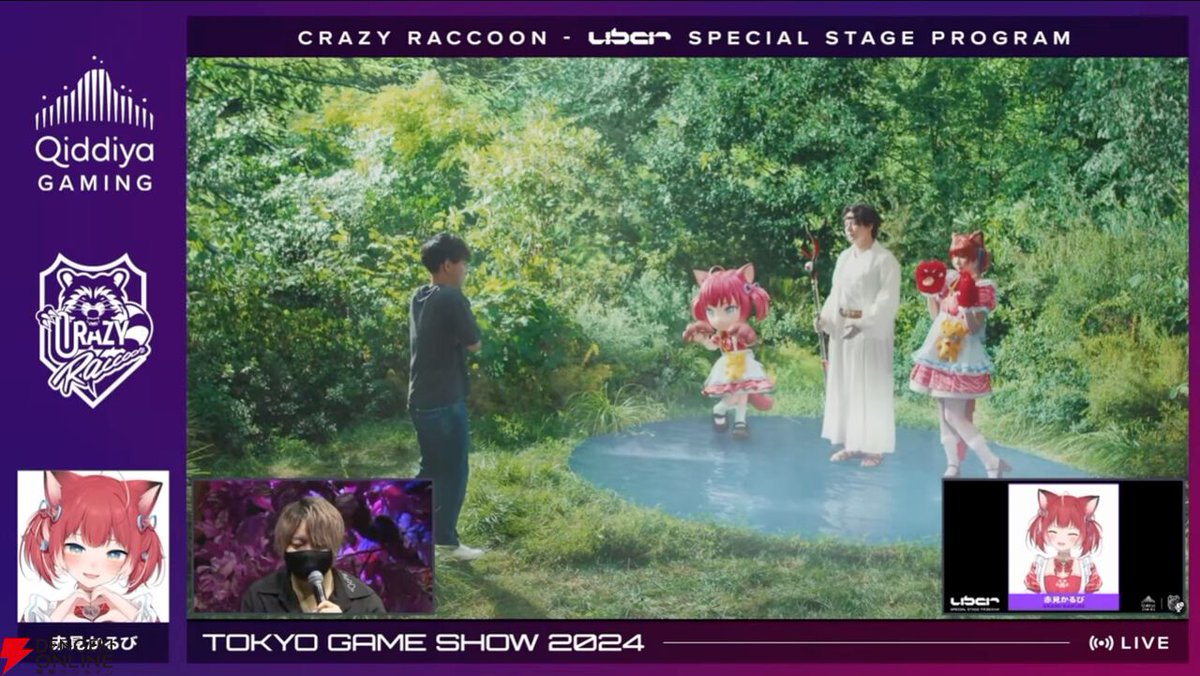 CR】“Crazy Raccoon”新加入のVTuber・赤見かるびさん、「めっちゃ色々