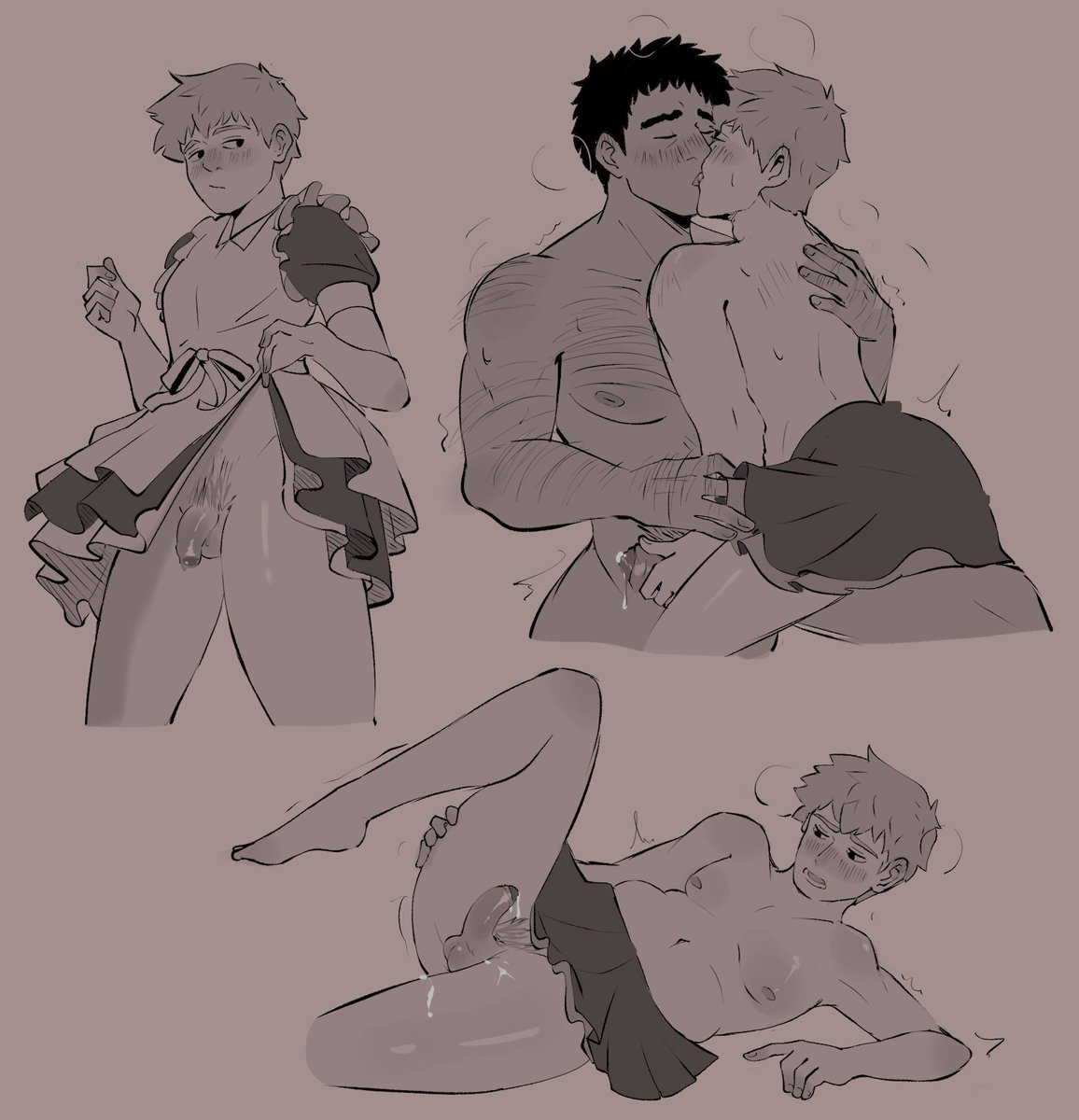 im_not_ranger's tweet photo. Reigen in skirt lets gooo

#serirei #芹霊 #nsfwart #serizawakatsuya #reigenarataka https://t.co/NDWYgLw6qE