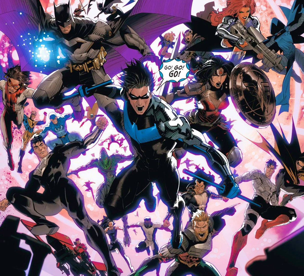 myawrldofcomics's tweet photo. Nightwing becoming the center of the DC Universe is so full circle. I love it. https://t.co/h8weTB82r7