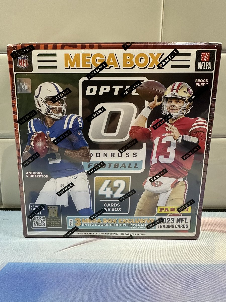 FastBreakCards's tweet image. ⏰ 9-29 Sunday Special Giveaway ⏰

2023 NFL Donruss Optic Mega Box

All you have to do is follow, like and retweet.

Ends at 8 PM Eastern today! September 29th.  Drawing will occur just before SNF.

Winner selected by randomizer, appsorteos.

Feel free to join us in the FBC Free…