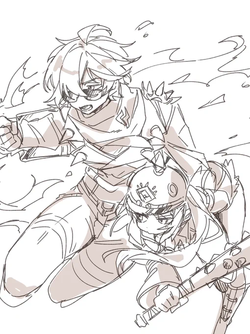 ライト&ルーシーrkgk
カリュドーンの中でもこの2人が特に大好き 