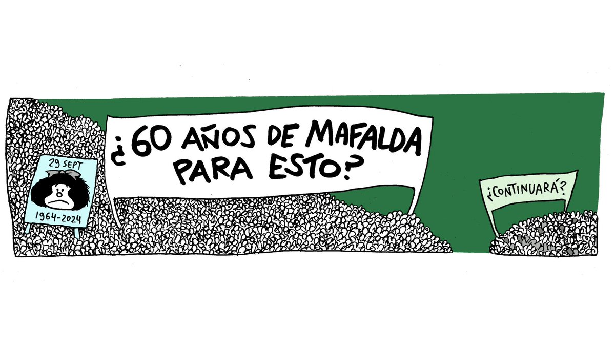 miguelrep's tweet photo. #Mafalda cumple 60 y nos preguntamos... https://t.co/foqU4djlqI