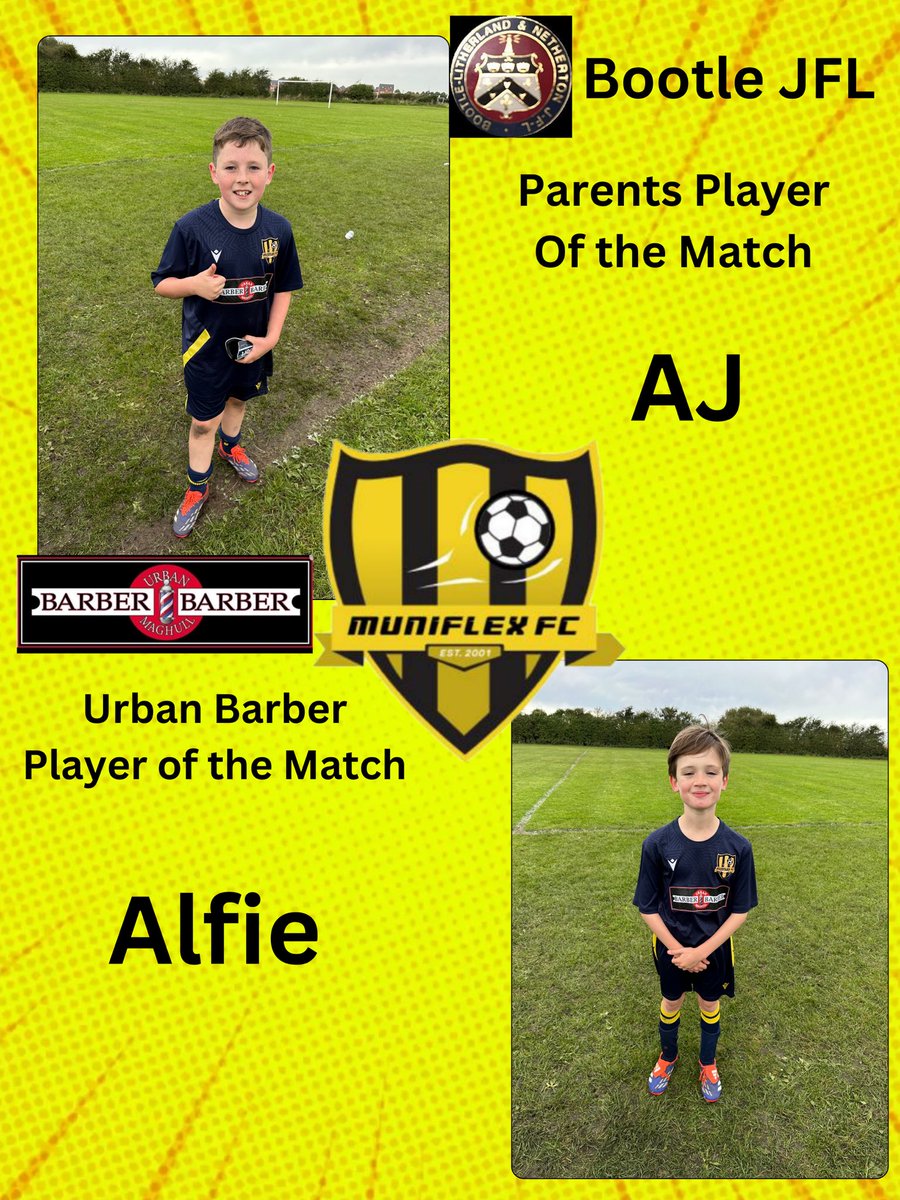 Muniflex Juniors ⚽ 💛 🖤 tweet media