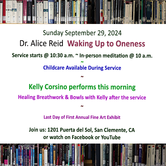 Center for Spiritual Living Capistrano Valley tweet media