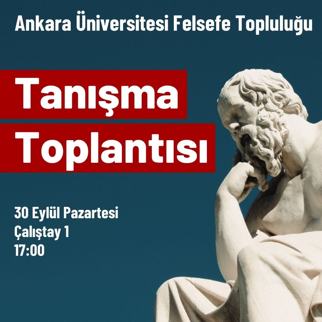 Ankara Üniversitesi Felsefe Topluluğu tweet media