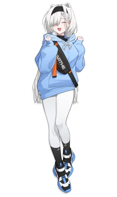 以前描いたコーディネートを二番煎良い反応ありがとうございます 
