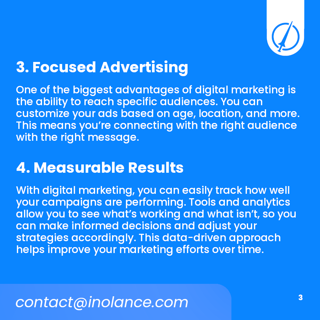 InolancePvt's tweet photo. Why Your Business Needs Digital Marketing?
#inolance #SEO #DigitalMarketing #DigitalMarketingTips #DigitalMarketingStrategy #DigitalMarketingExpert #OnlineBusiness #ContentMarketing #Ecommerce #SearchEngineOptimization https://t.co/nZtdD0IJp1