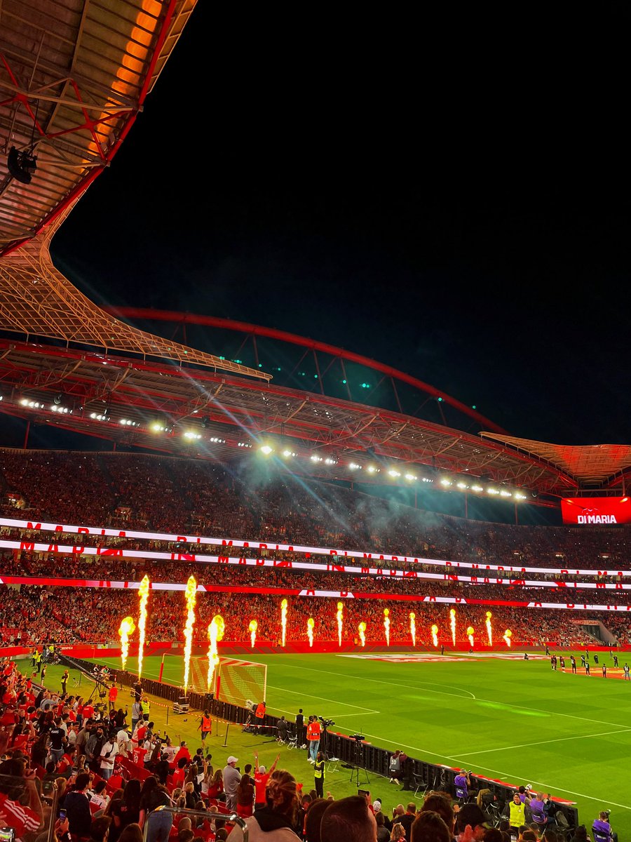 estádio da luz, o maior de portugal ❤️