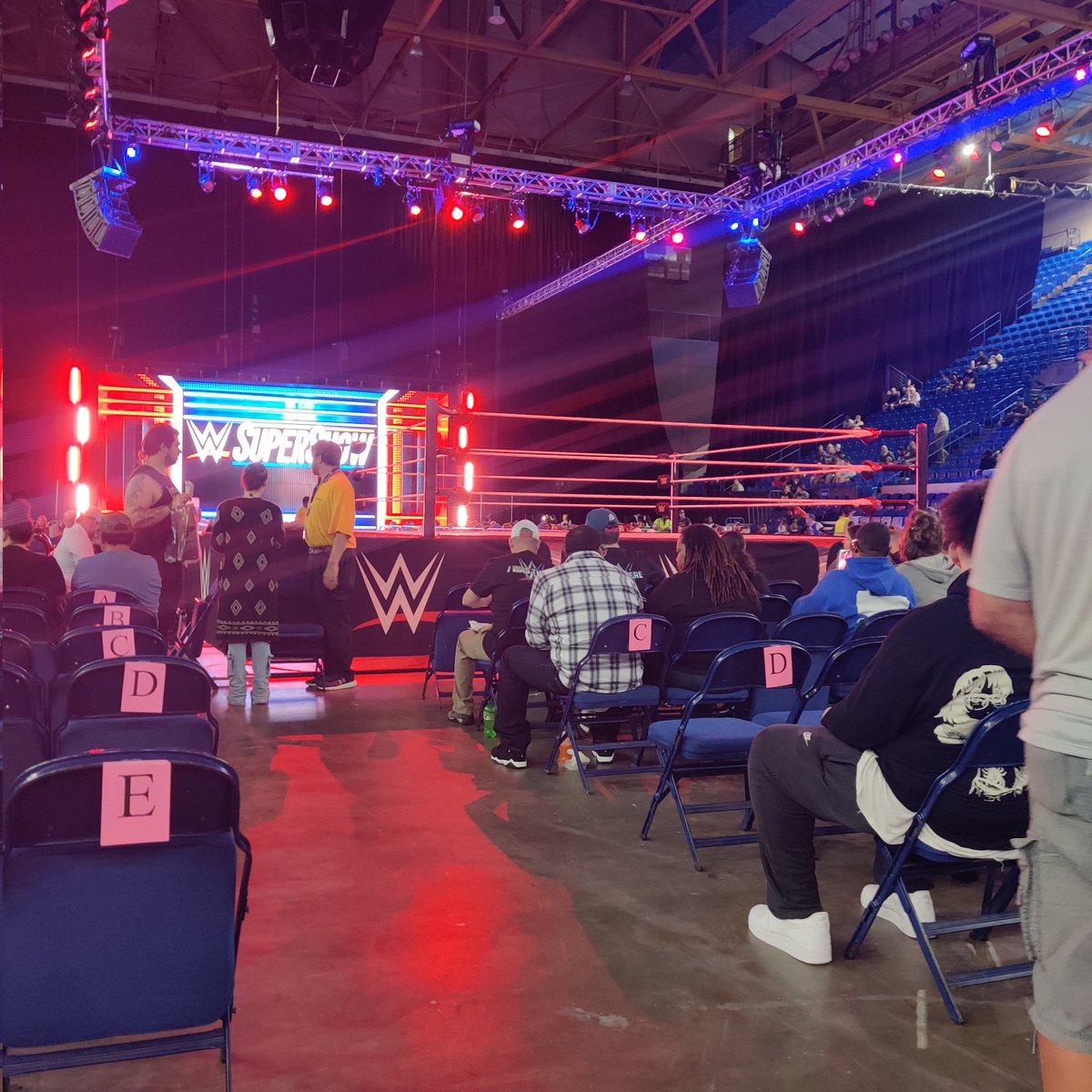 #WWEColumbus #WWE #SuperShow <a href="/BiancaBelairWWE/">Bianca Belair</a> <a href="/CodyRhodes/">Cody Rhodes</a>