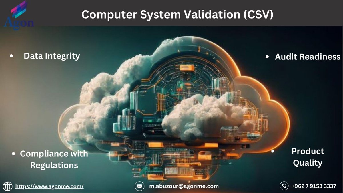 consultingagon's tweet image. 🚀 Boost Your Compliance with Cutting-Edge Computer System Validation! 💻
#CSV #ComputerSystemValidation #RegulatoryCompliance #DataIntegrity #PharmaceuticalIndustry #QualityAssurance #Agon