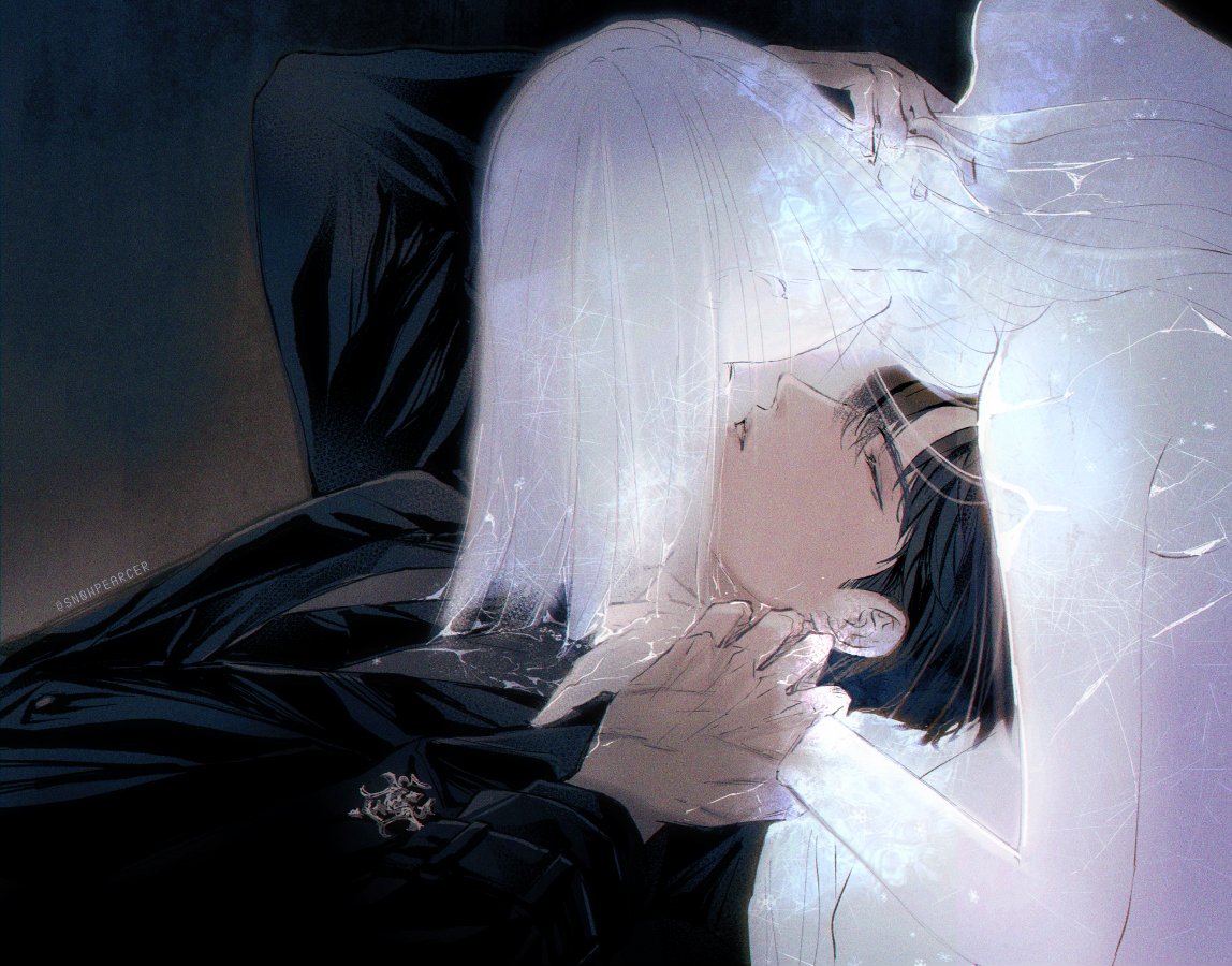 SN0WPEARCER's tweet image. [ moonless night ]