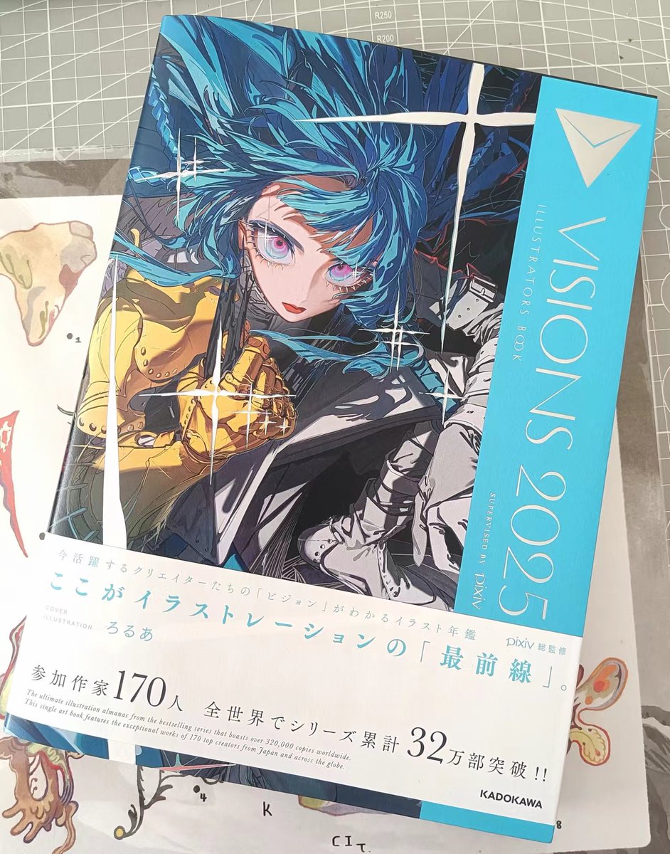 kkcit2's tweet image. I'm honored to have participated in the VISIONS2025 project, and I would like to express my gratitude to everyone at Pixiv for their hard work in presenting it. For more information, please visit the website!