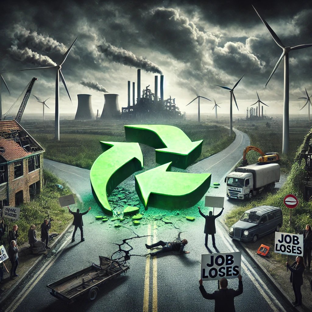 sandroscoppa's tweet image. Il Green deal: un fallimento annunciato? 💥
Economia in rovina, disoccupazione alle stelle, energie alternative abbandonate. Il sogno verde si sta trasformando in un incubo. È ora di ripensare strategie più realistiche e meno distruttive.
#greendeal #fallimenti #mercatolibero #