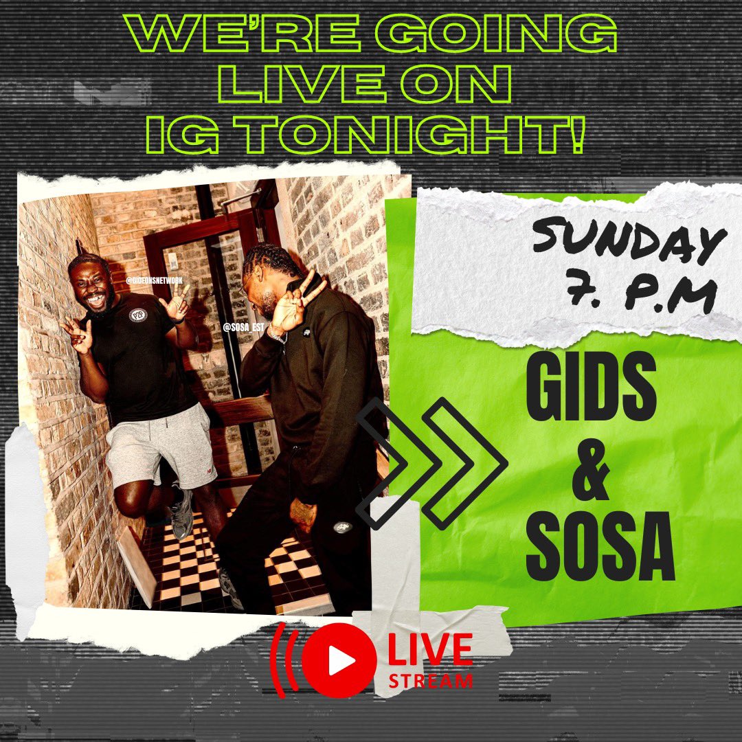 Gideonsnetwork's tweet image. Join Us Live on Instagram!

I'm excited to invite you to an engaging session this evening at 7 PM with Sosa and me on Instagram Live! We'll be diving deep into everything about ‘the programme.ftc’. This is an open conversation, and we’d love for you to be a part of it!