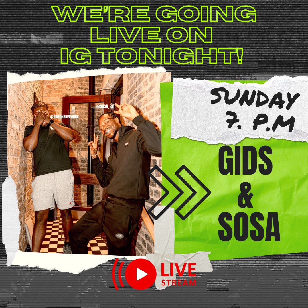 Gideonsnetwork's tweet image. Join Us Live on Instagram!

I'm excited to invite you to an engaging session this evening at 7 PM with Sosa and me on Instagram Live! We'll be diving deep into everything about ‘the programme.ftc’. This is an open conversation, and we’d love for you to be a part of it!