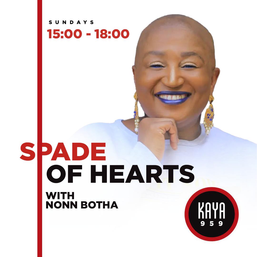 NonnBotha's tweet image. DiNonnza on @KayaON959 standing in for @XolaDlwati #Spades of hearts