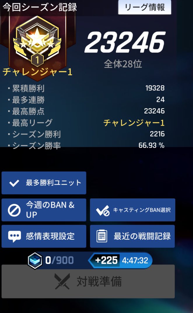 caesar49049's tweet photo. 今シーズンお疲れ様でした！
対戦していただいた方ありがとうございました！
下方修正も来るらしいが、環境どう変わるのか楽しみです。
次のシーズンもよろしくお願いします。
 #カウンターサイド https://t.co/dxlDZ9I0g4