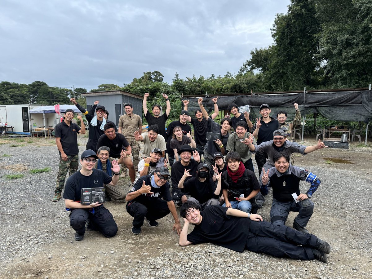 neoplaceOA's tweet photo. 【NEO PLACE OFFLINE CUSTOM】
初主催サバゲーイベント終了いたしました。

お越しいただいたお客様をはじめ、
フィールド様、出店ショップ様、キッチンカー様、関わって頂いた方々のご尽力のもと、
本イベントを開催できたことに、深く御礼申し上げます。

次回のイベントを開催する際は、
より楽しんでいただけるよう、レベルアップしたNEO PLACE OFFLINE CUSTOMを
皆様にお届けいたします。

本日は誠にありがとうございました。