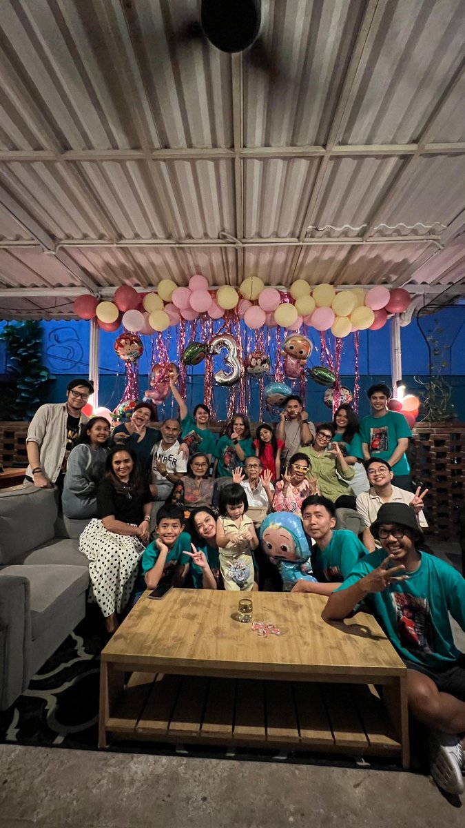 Celebrating Janya 3rd b'day