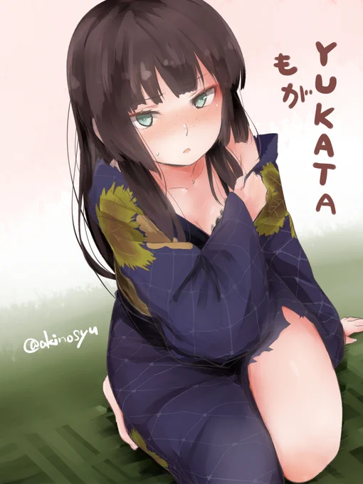 浴衣モガドールキミ馴染むの早いね#艦これ 