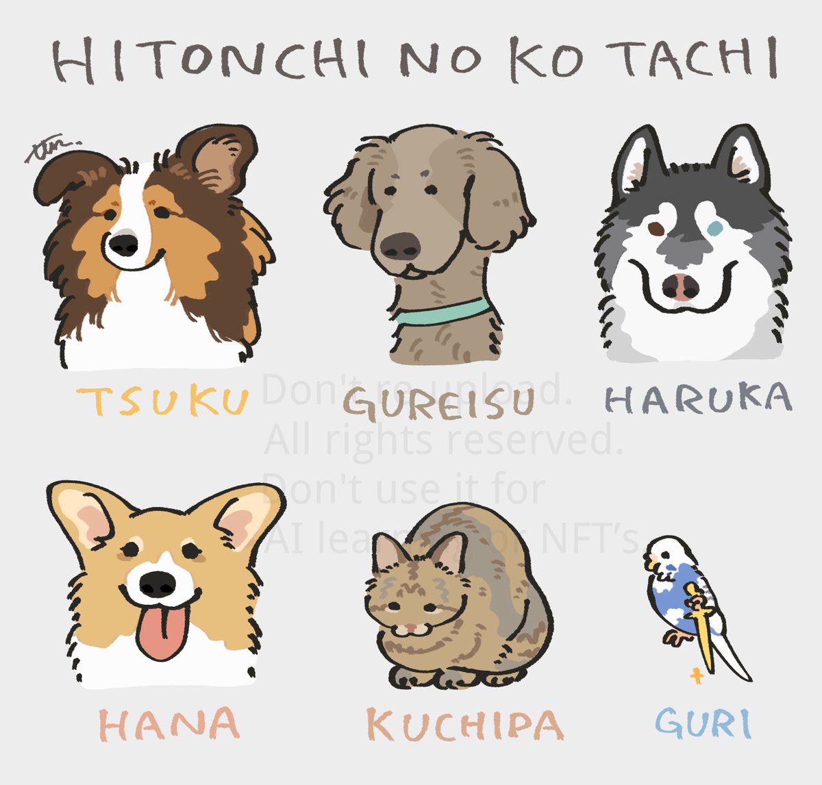 FA💛人んちの子たち 