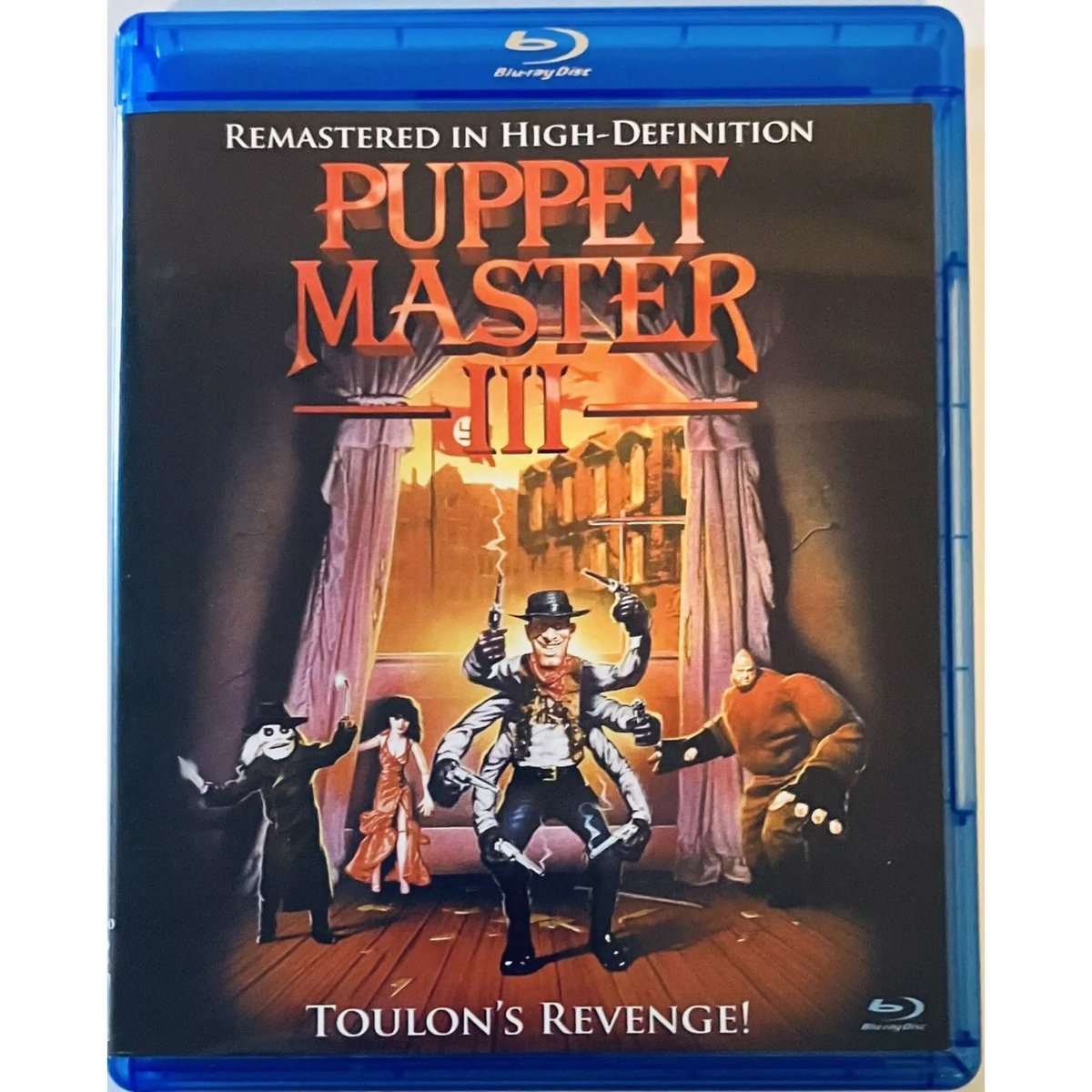 rareflicksplus's tweet image. Unleash the horror! 🧝‍♂️🔪️ Get your hands on the cult classic #PuppetMaster3: Toulon's Revenge (1991) on Blu-ray! 🎥 Charles Band's terrifying tale of miniature mayhem! 💀 

Buy it Now: buff.ly/4elvVoE 

#HorrorCollectors #FullMoonFeatures #PuppetMaster #90sHorror