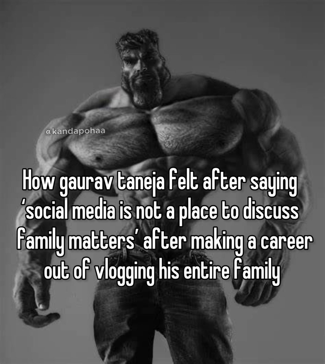 kandapohaa's tweet photo. Gaurav taneja🤡 https://t.co/5iUQHCFRts