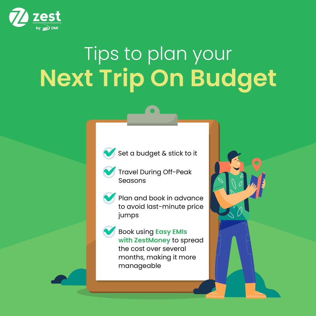 Your dream trip is within reach, and it doesn’t have to cost a fortune! 🌍✈️
With the smart planning and ZestMoney #Easyemis, you can explore more while worrying less!
Book Now on Ixigo, EaseMyTrip, or Cleartrip.

 #TravelHacks #SmartSpending #ZestMoney #EasyEMIs