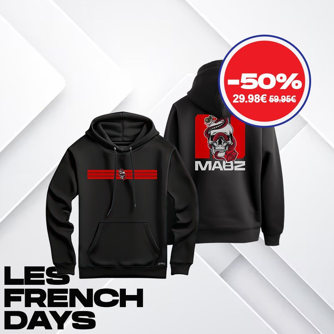 AzankeStore's tweet photo. Profitez de 50% de réduction sur le Hoodie Snake @Mabzouel pendant les #LesFrenchDays. 
Chaud et confortable, il sera idéal pour cet hiver ! https://t.co/cTGEIP8woK