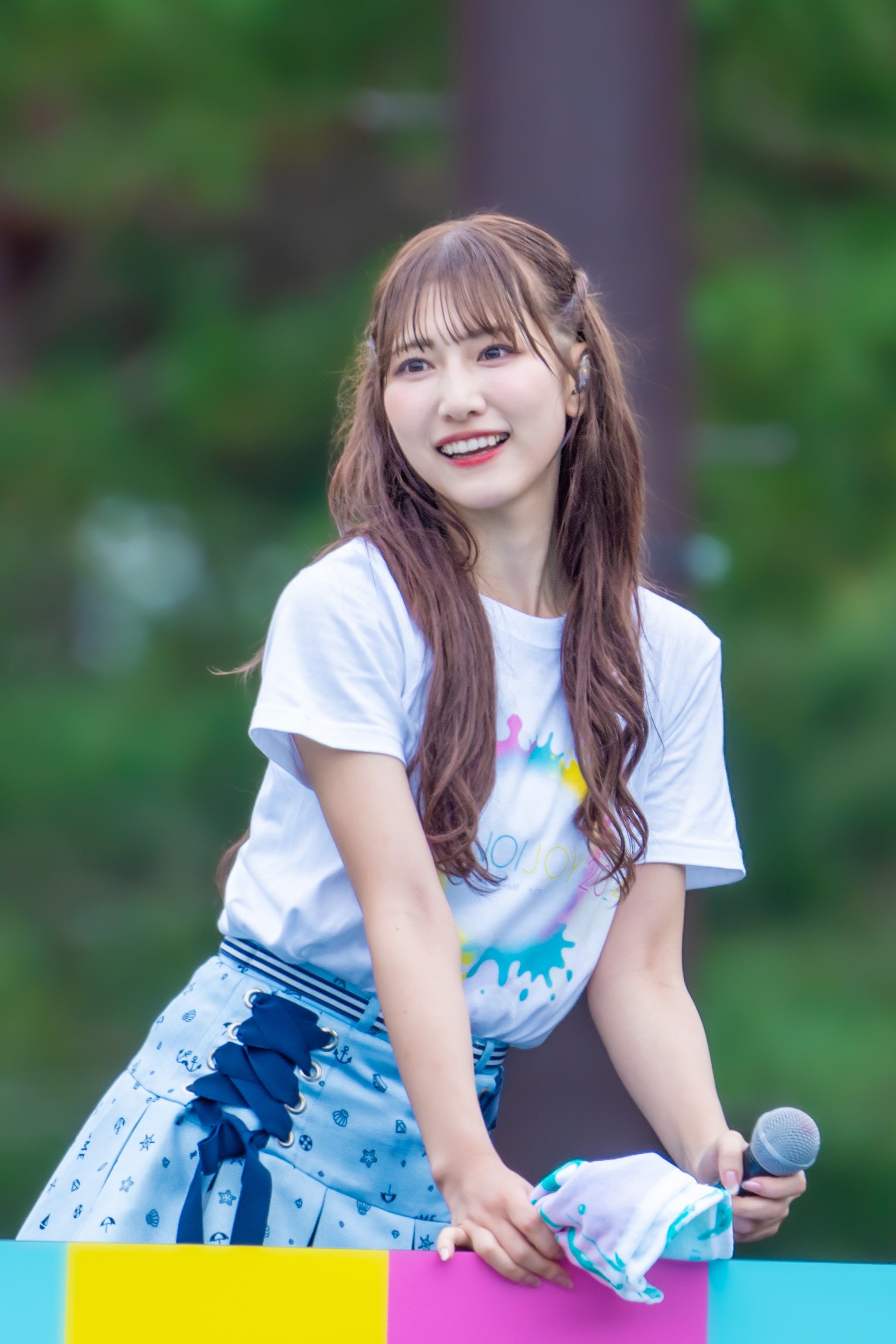 蟹沢萌子 イコノイジョイ2024衣装② 制服 ヨリチュウ直筆 まかろにはるまき على X: 