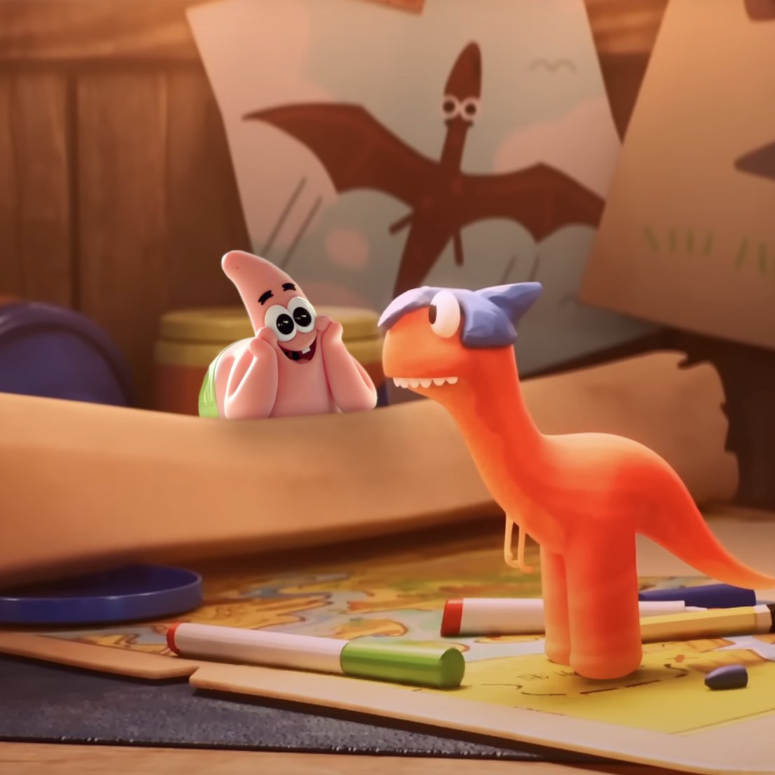 Me every time I see a <a href="/Claynosaurz/">Claynosaurz</a> on my timeline: