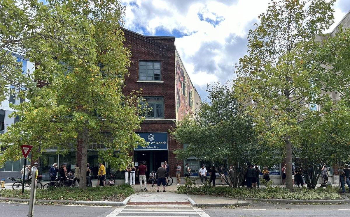 Asheville, the Buncombe County Register of Deeds office has wi-fi. If you need to reach out to your loved ones. We are at 205 College St in downtown Asheville.