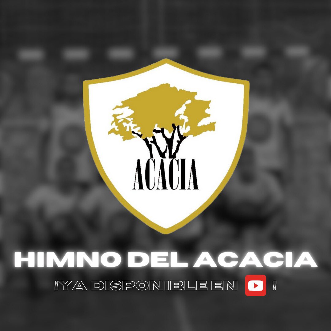 🤍 𝙁𝙞𝙚𝙡𝙚𝙨 𝙖 𝙣𝙪𝙚𝙨𝙩𝙧𝙖 𝙞𝙙𝙚𝙣𝙩𝙞𝙙𝙖𝙙

💛 𝙊𝙧𝙜𝙪𝙡𝙡𝙤𝙨𝙤𝙨 𝙙𝙚 𝙣𝙪𝙚𝙨𝙩𝙧𝙤 𝙚𝙨𝙘𝙪𝙙𝙤

¡El himno del Acacia ya está disponible en nuestro canal de YouTube! 🎥

#ACACIAaMORT • #AcaciaCFS
