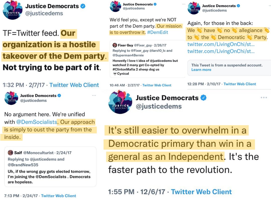 Fella_Redacted's tweet image. Well to be fair. @RashidaTlaib, @IlhanMN @AOC, and the rest of 'The Squad' aren't really democrats.
For real.
I have been sharing this for almost 8 years now. Its time well intentioned democrats start paying attention.