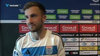 VechtdalTV's tweet photo. VIDEO - Dylan Vente na de 1-0 overwinning van PEC Zwolle op Almere City FC "Zwaar bevochten en lelijk maar wel drie punten"
----> https://t.co/XW94P9NdKD
#PECZwolle #Zwolle #pecalm https://t.co/i4iV2Ks4xu