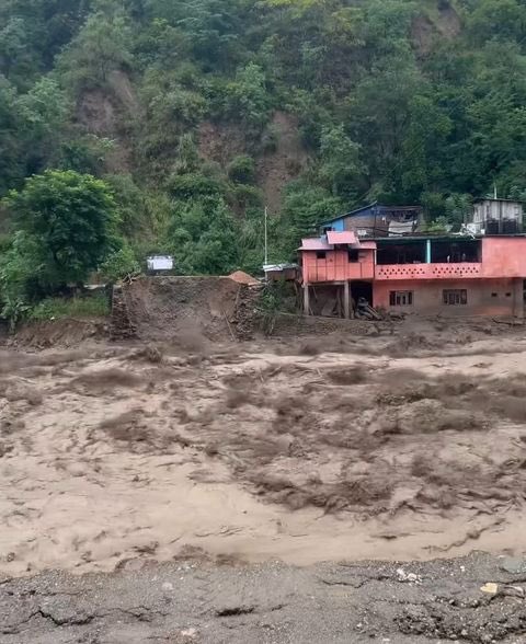 Severe flooding and landslides have devastated parts of Nepal, with the entire Kathmandu Valley inundated submerging many houses. So far, 150 people have lost their lives, many more injured and missing.

All the roads to Kathmandu were cut off. Many bridges have been washed away.