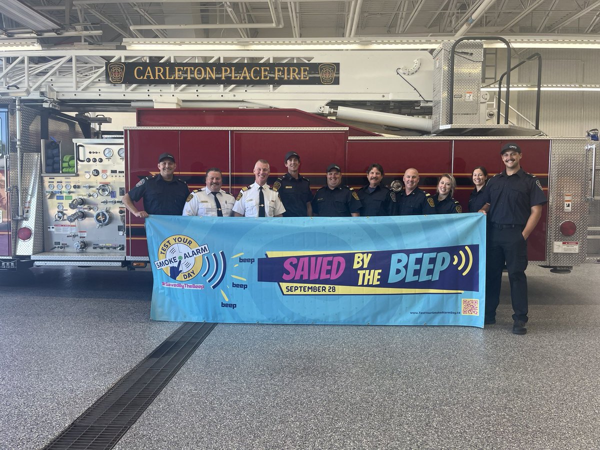 Thanks to everyone who enjoyed our open house! #testyoursmokealarm
<a href="/ONFireMarshal/">Office of the Fire Marshal</a>