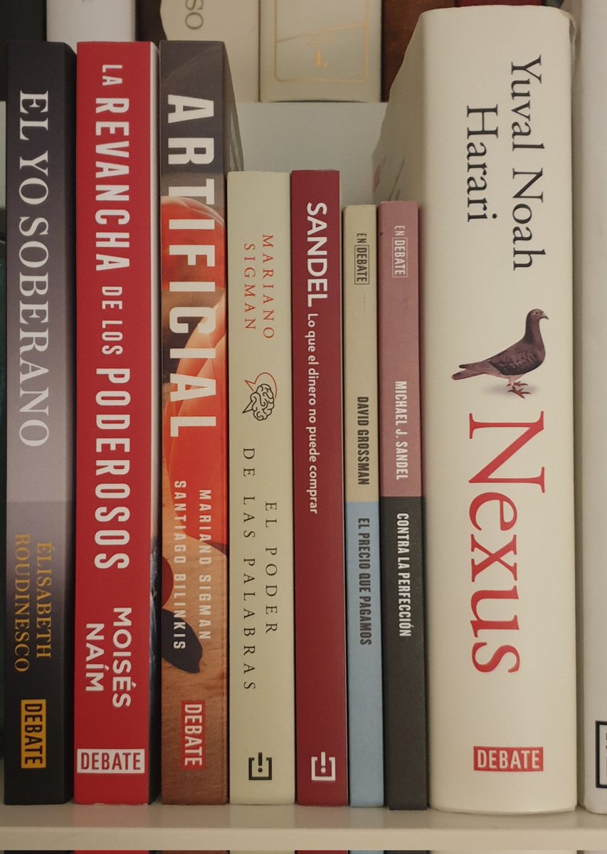 AsocFania's tweet photo. @AsocFania recomienda la lectura de los últimos libros de @harari_yuval , Michael Sandel, David Grossman, @MoisesNaim @E_Roudinesco y
@MarianoSigman ed. @debatelibros @penguinlibros @penguinlibrosmx @penguinlibroscl @penguinlibrospe @penguinlibrosuy @HugoSigman @LeanSigman https://t.co/4pTSlBmZ9p
