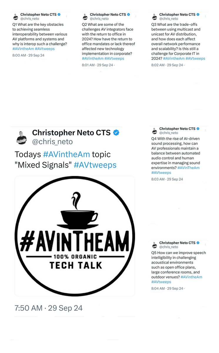 #AVinTheAM tweet media