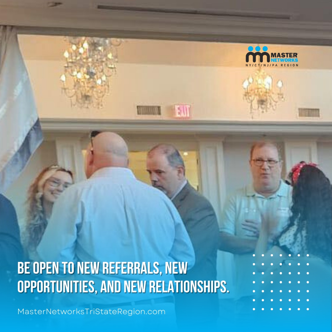Networking_NY's tweet image. Referral sources are one of the best ways to grow your business. Keep an open mind and embrace new opportunities, because there’s always something new to learn and new relationships to build! 😊

🔗 MasterNetworksTriStateRegion.com
