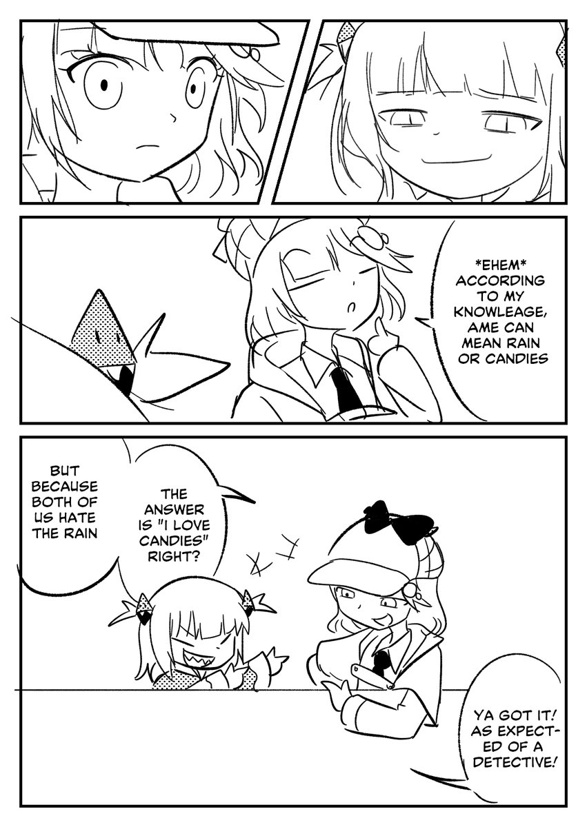 A time detective's job is never finished (4/5)
#ameliaRT #gawrt #amesame 